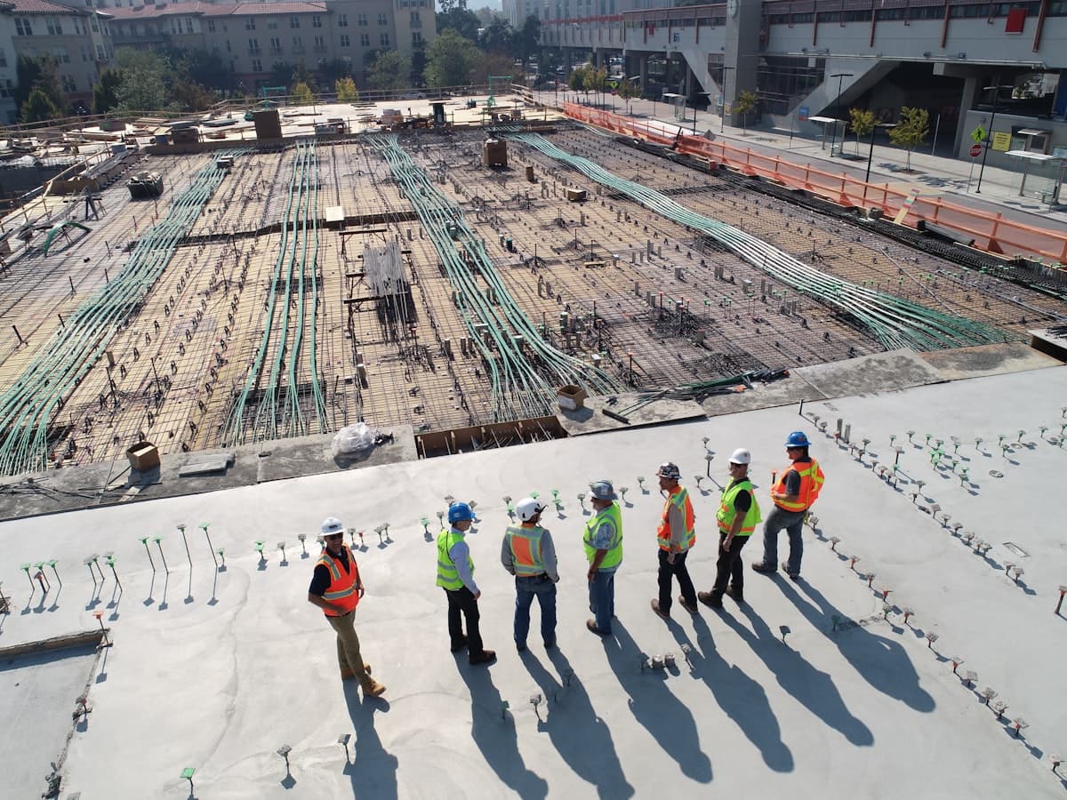 N&N BuildX crew working on an active jobsite